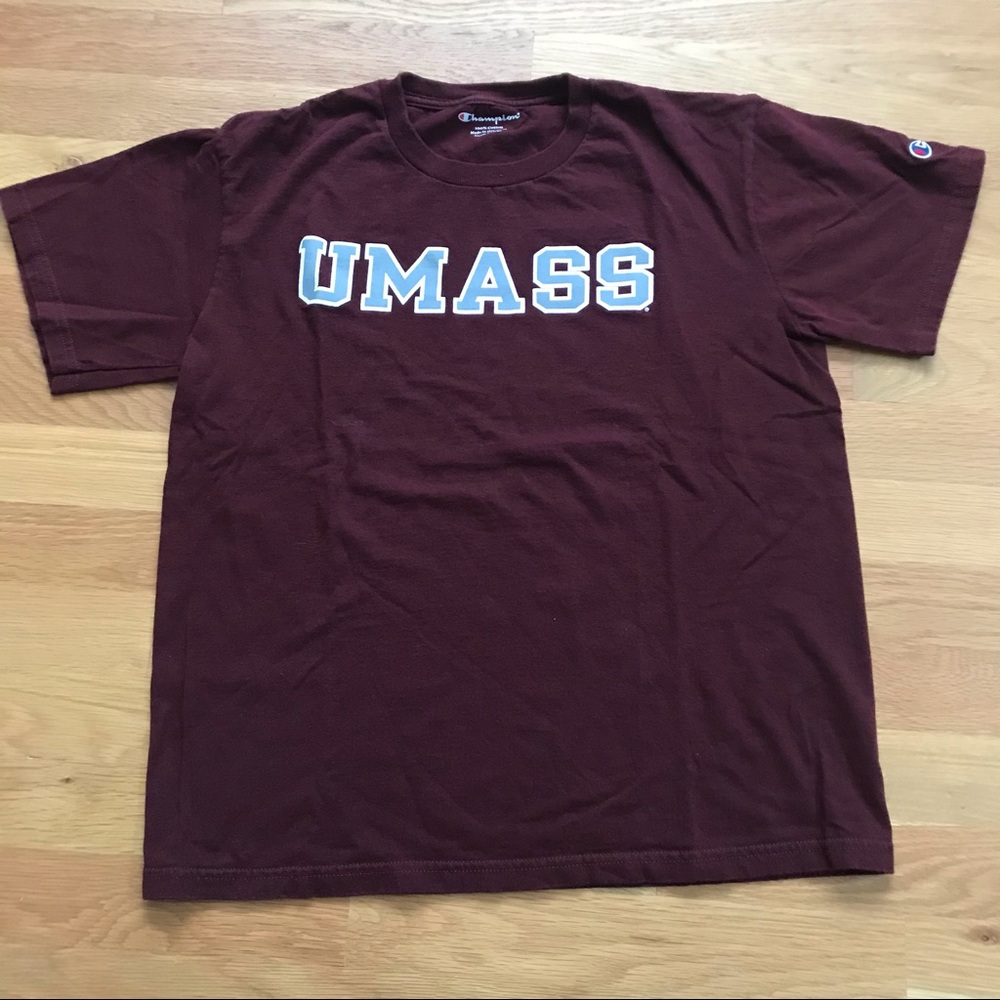 UMass Amherst Unisex Maroon Kids T-Shirt